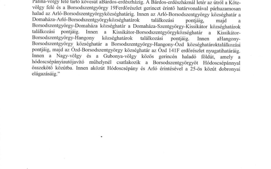 Hirdetmény